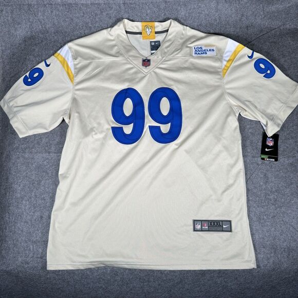 Nike Los Angeles Rams Aaron Donald Bone Game Jersey Men’s XXXL Retired NFL - Picture 1 of 4